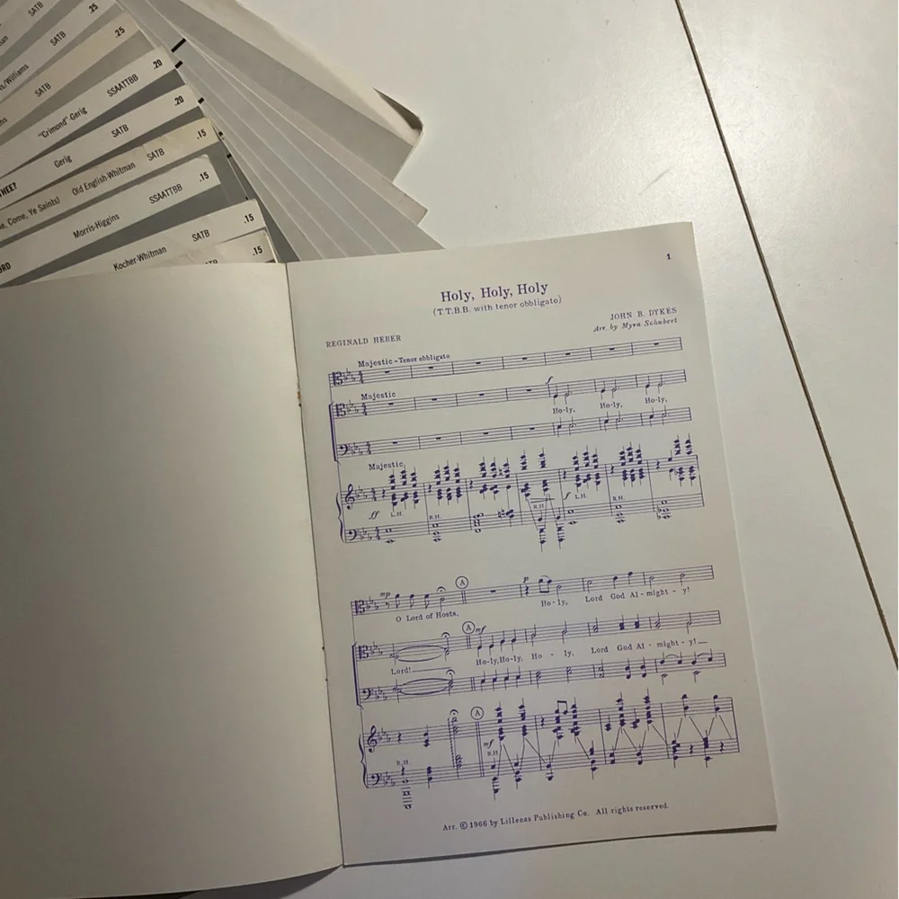 🎶Old Sanctuary Choir sheet music! 14 different titles! - Picture 3 of 3